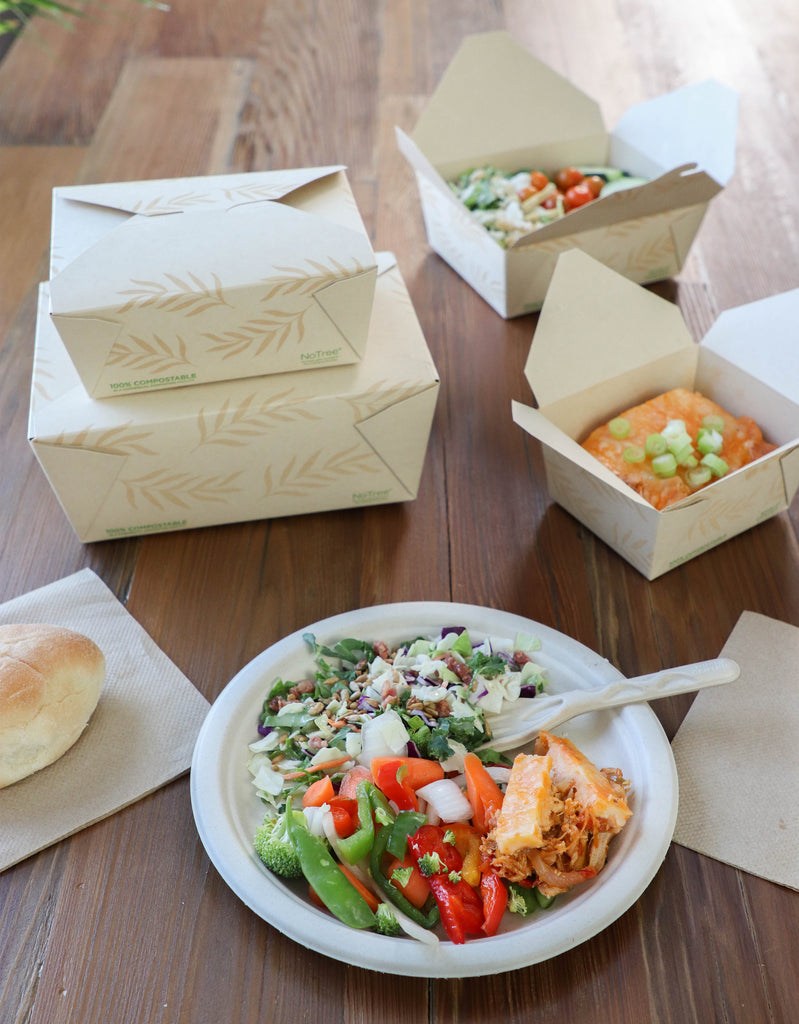 World Centric Compostable Plant-Based Take-Out Containers