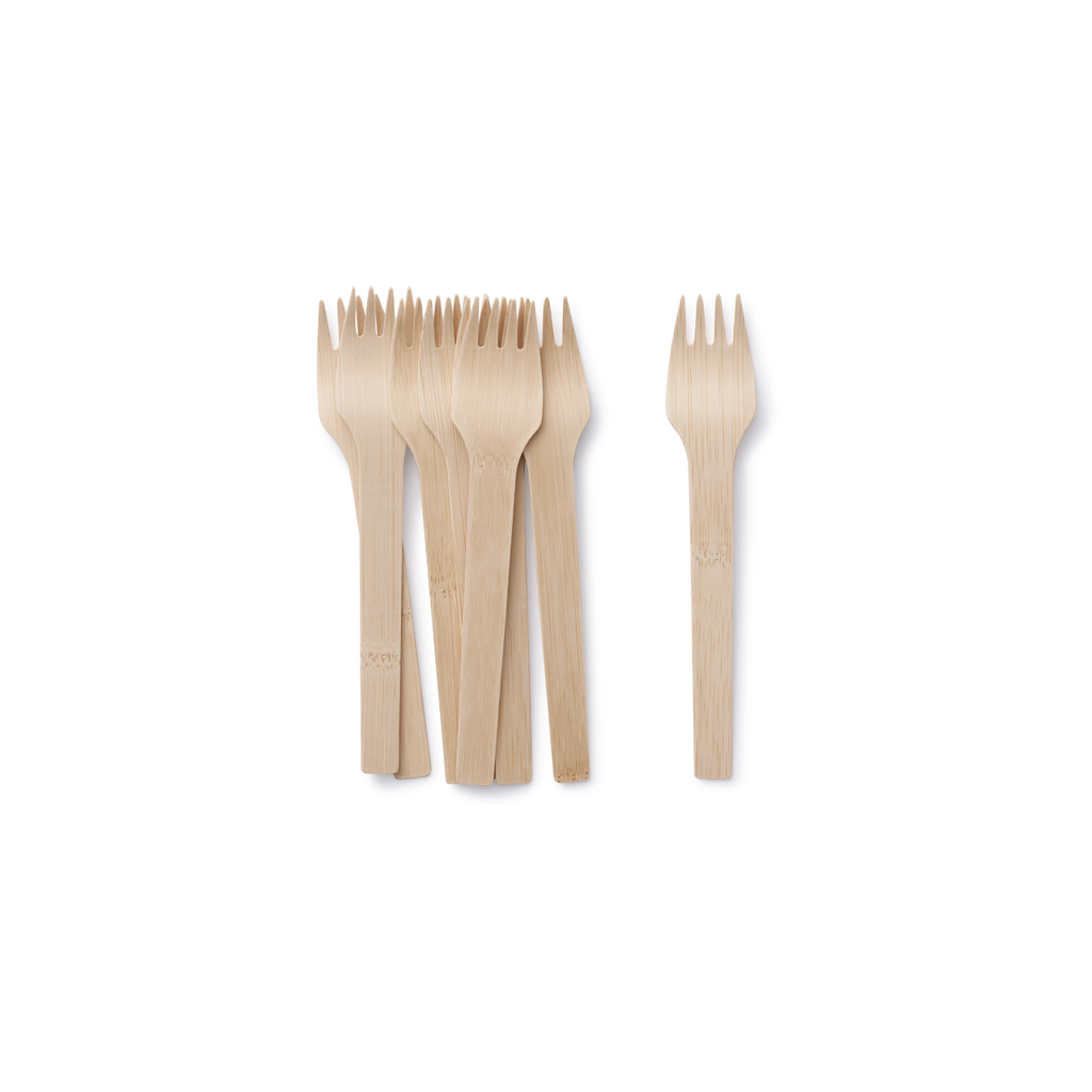 Organic Bamboo Disposable Forks