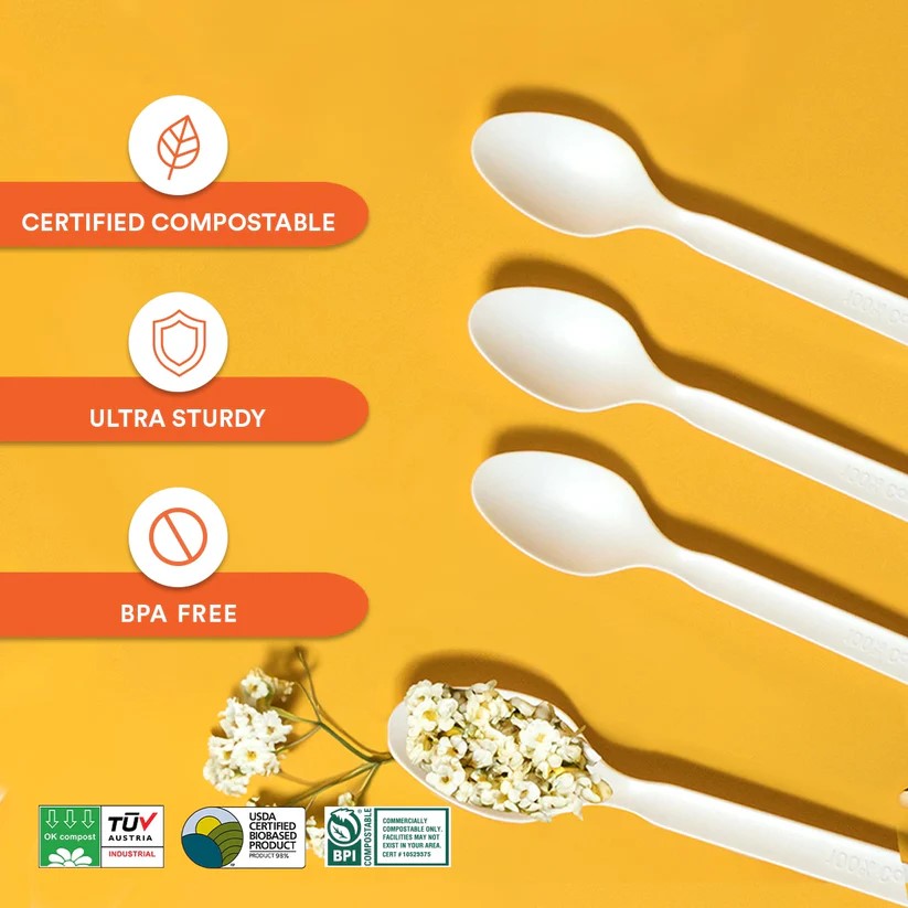 EcoSoul Compostable Spoon Certifications